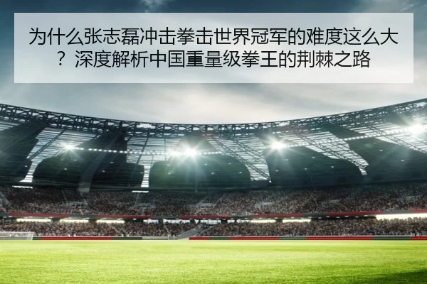 为什么张志磊冲击拳击世界冠军的难度这么大？深度解析中国重量级拳王的荆棘之路
